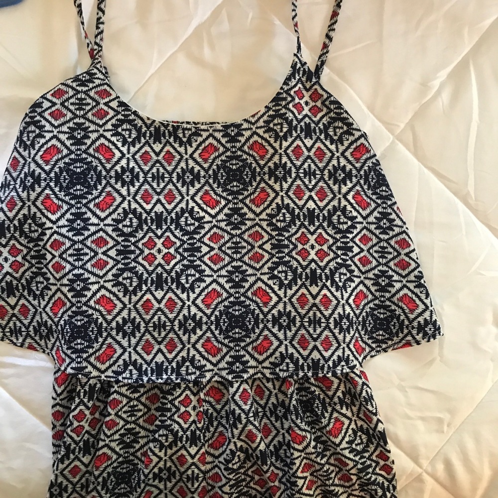 Patterned Romper